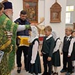 Посвящение в гимназисты именно в день прп. Сергия Радонежского 