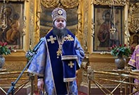 Служение преосвященного Фомы, епископа Сергиево-Посадского в Крестопоклонную неделю