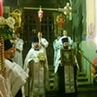 Ночное Богослужение на Пасху в храме Положения Ризы Господней на Донской
