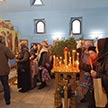 Январь в храме Благовещения Пресвятой Богородицы в Царицыно