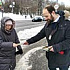 Храм Державной иконы Божией Матери в Чертанове: раздача информационных материалов на тему "Великий пост"  