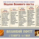 Недели Великого Поста
