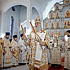 Соборная служба в храме Державной иконы Божией Матери в Чертанове