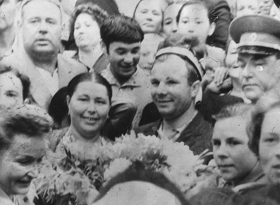 Гагарин в Ташкенте
