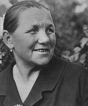 Анна Тимофеевна Гагарина, мама космонавта