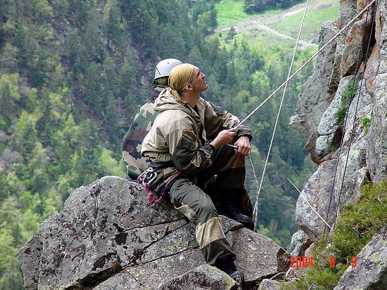 Дмитрий Разумовский в горах