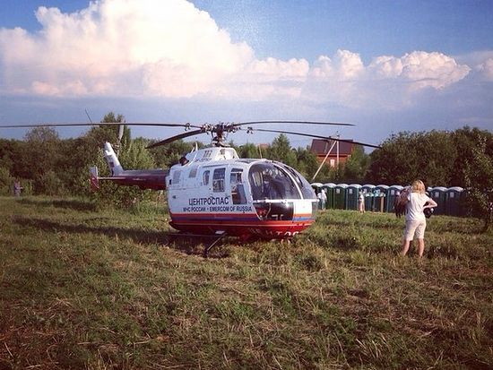 Вертолет МЧС
