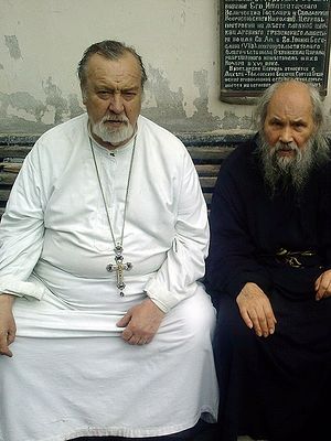 Отец Павел и архимандрит Филарет