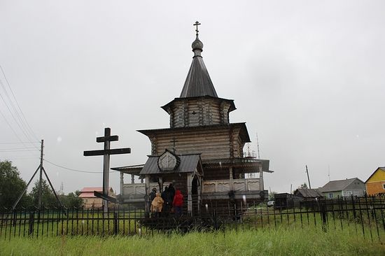 Никольский храм в селе Великовисочное