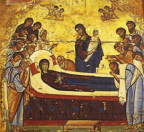 Икона Успения, монастырь св. Екатерины на Синае